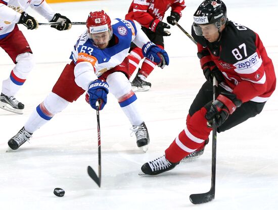 2015 IIHF World Championship. Finals. Canada vs. Russia