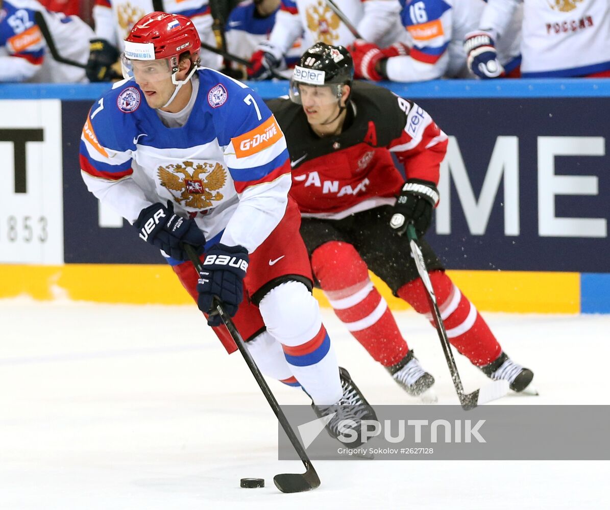 2015 IIHF World Championship. Finals. Canada vs. Russia