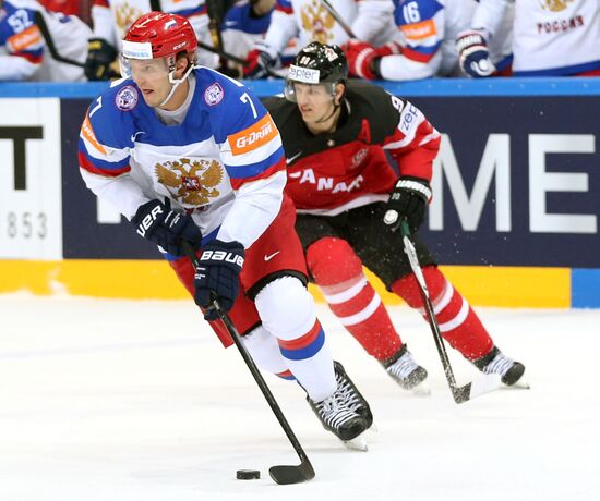 2015 IIHF World Championship. Finals. Canada vs. Russia