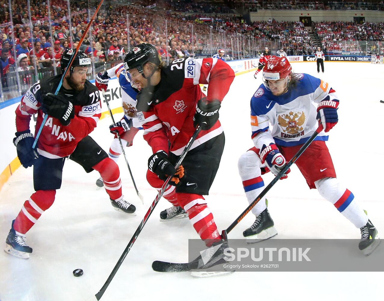 2015 IIHF World Championship. Finals. Canada vs. Russia