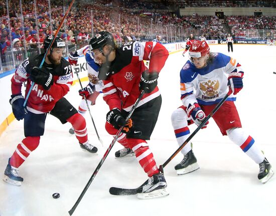 2015 IIHF World Championship. Finals. Canada vs. Russia