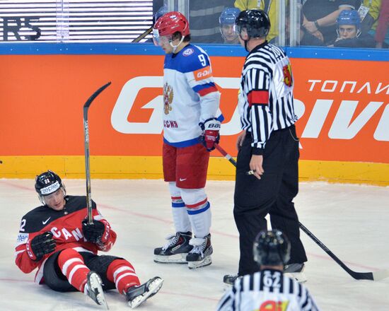 2015 IIHF World Championship. Finals. Canada vs. Russia