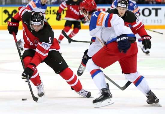 2015 IIHF World Championship. Finals. Canada vs. Russia