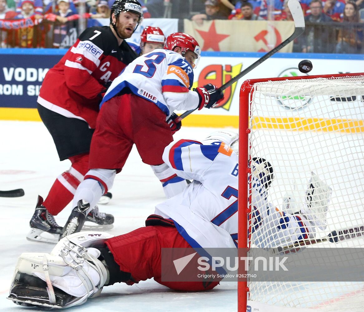 2015 IIHF World Championship. Finals. Canada vs. Russia