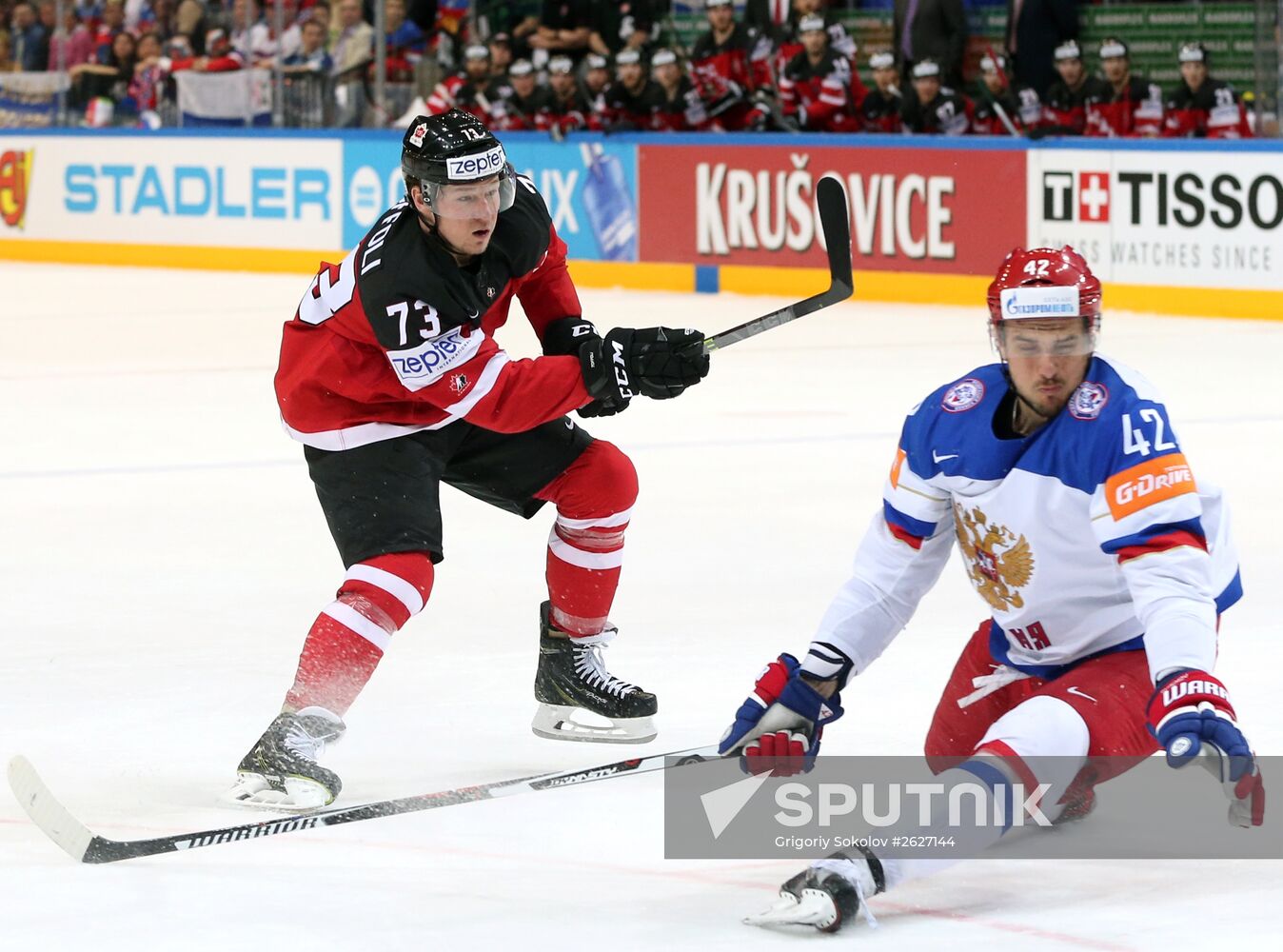 2015 IIHF World Championship. Finals. Canada vs. Russia