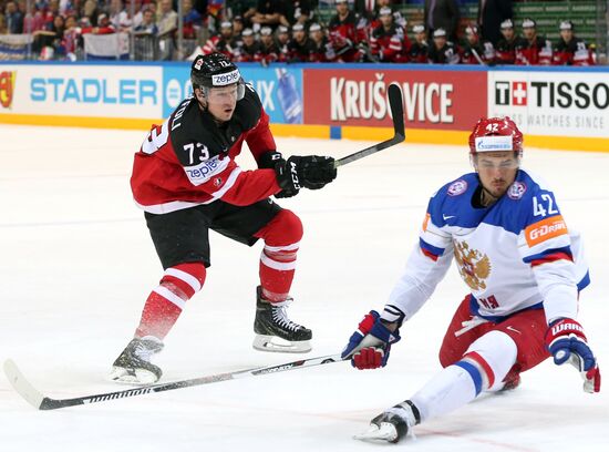 2015 IIHF World Championship. Finals. Canada vs. Russia