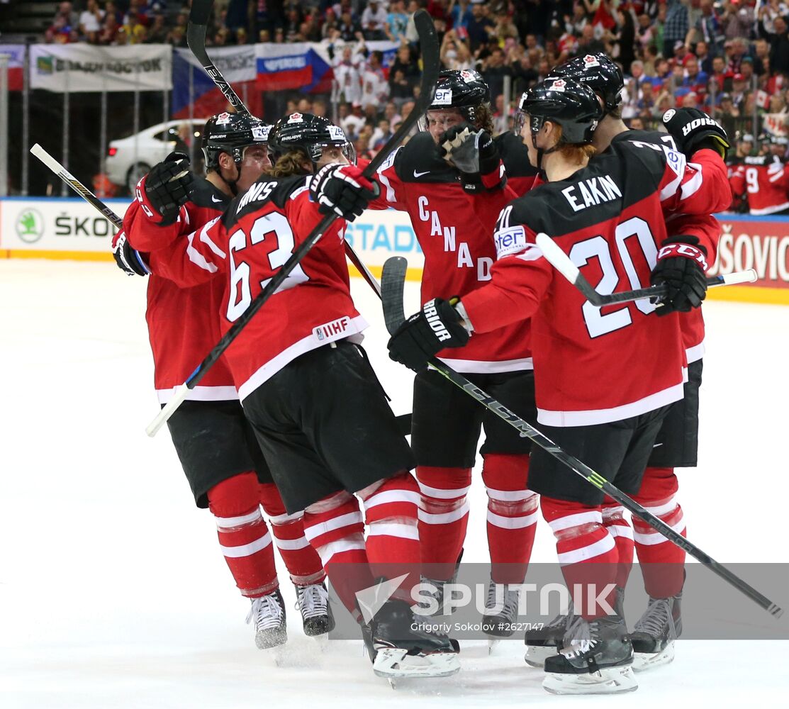 2015 IIHF World Championship. Finals. Canada vs. Russia