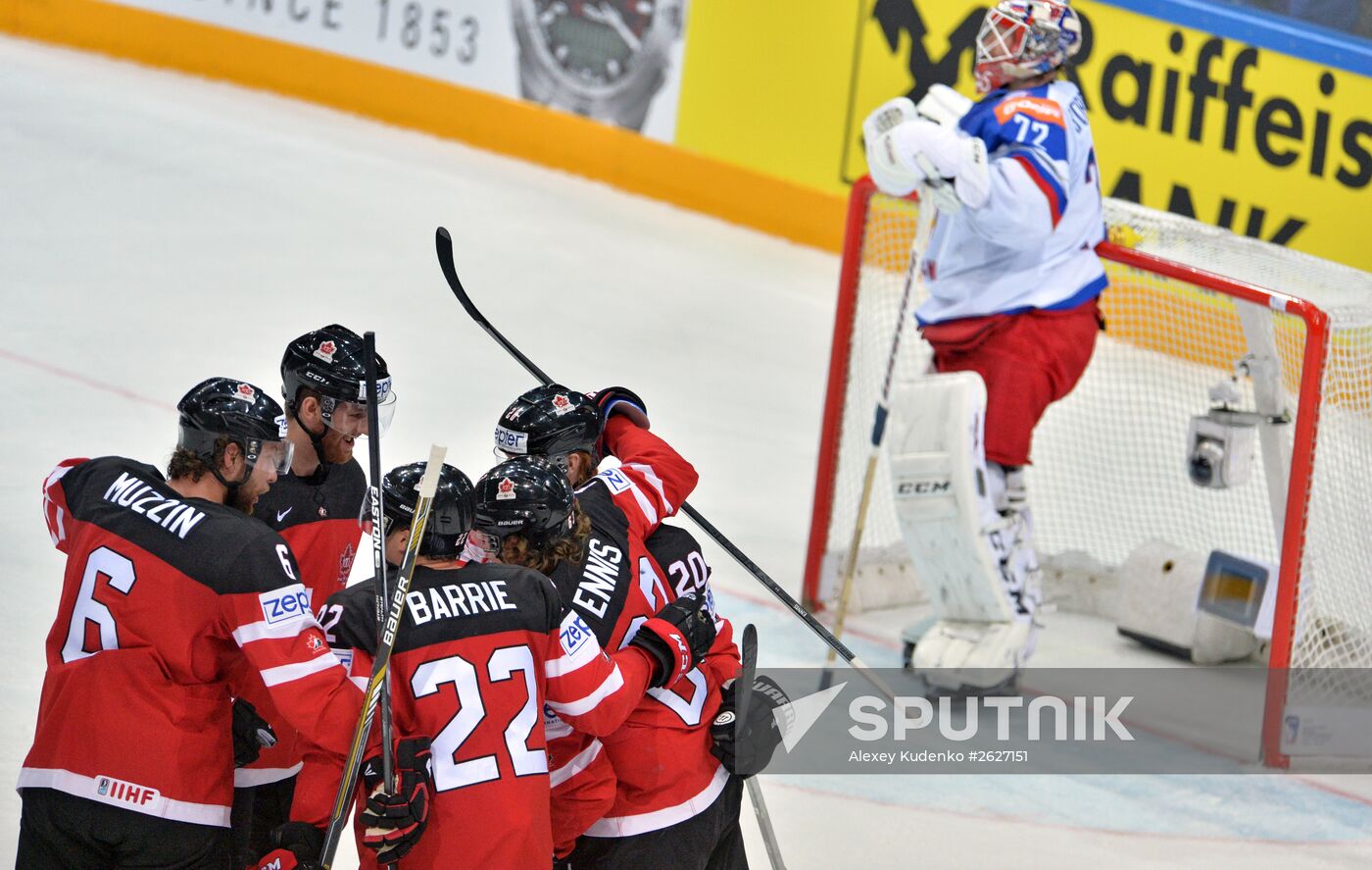 2015 IIHF World Championship. Finals. Canada vs. Russia