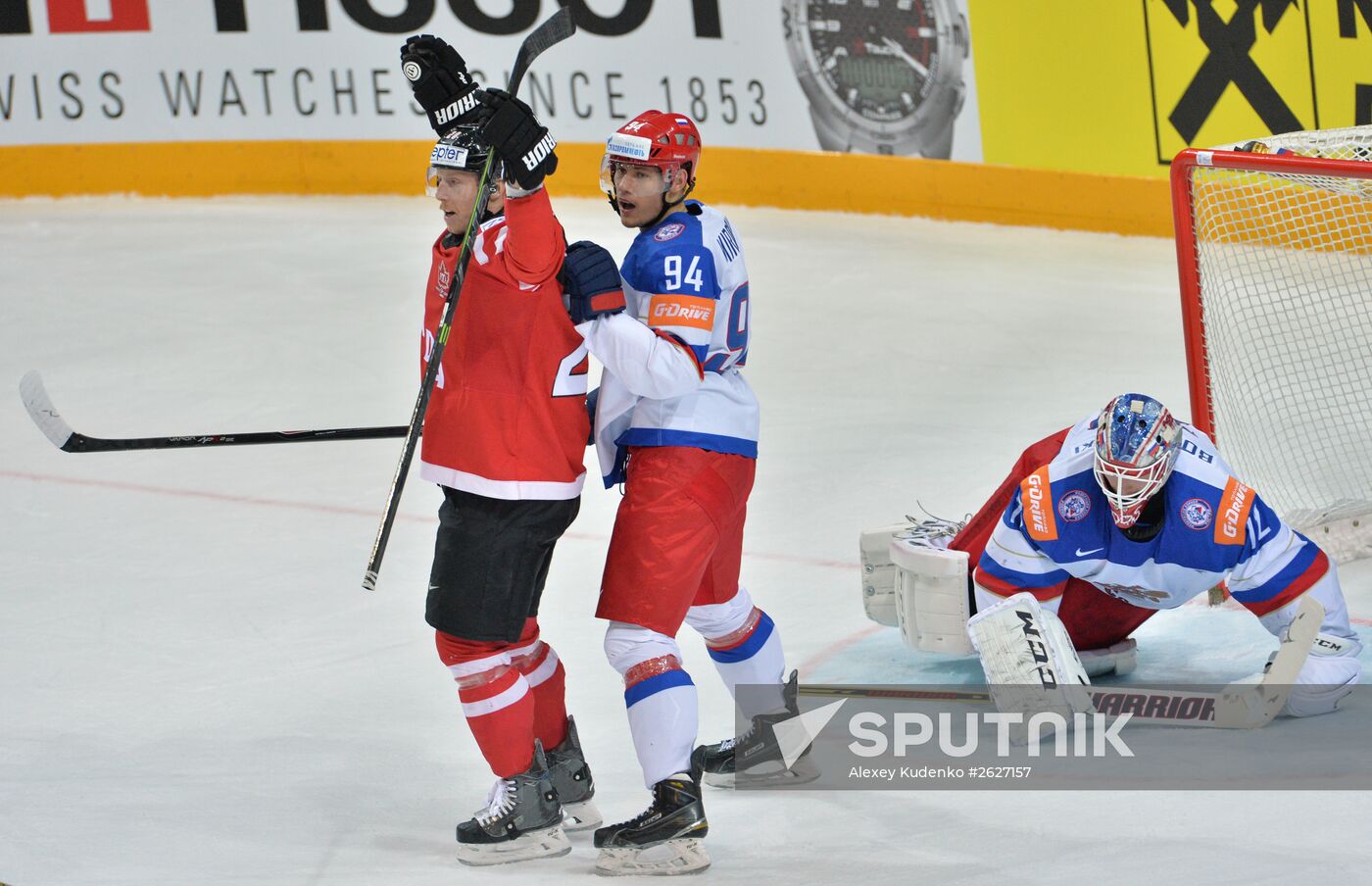 2015 IIHF World Championship. Finals. Canada vs. Russia