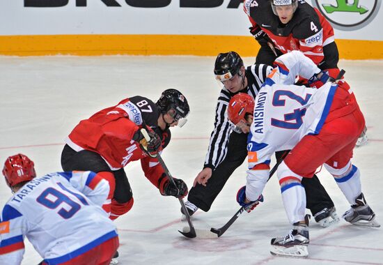 2015 IIHF World Championship. Finals. Canada vs. Russia