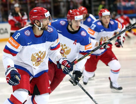 2015 IIHF World Championship. Finals. Canada vs. Russia