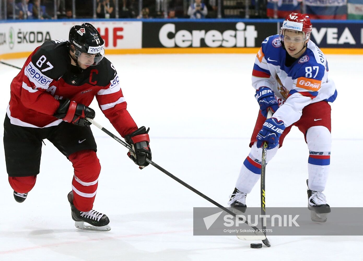 2015 IIHF World Championship. Finals. Canada vs. Russia