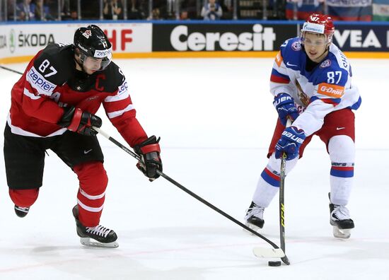 2015 IIHF World Championship. Finals. Canada vs. Russia