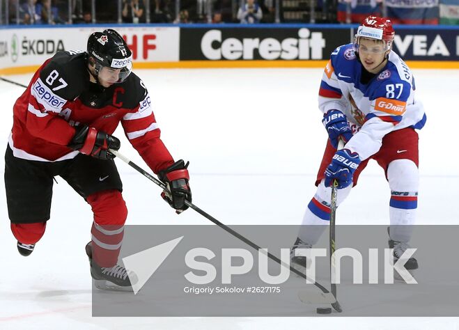 2015 IIHF World Championship. Finals. Canada vs. Russia