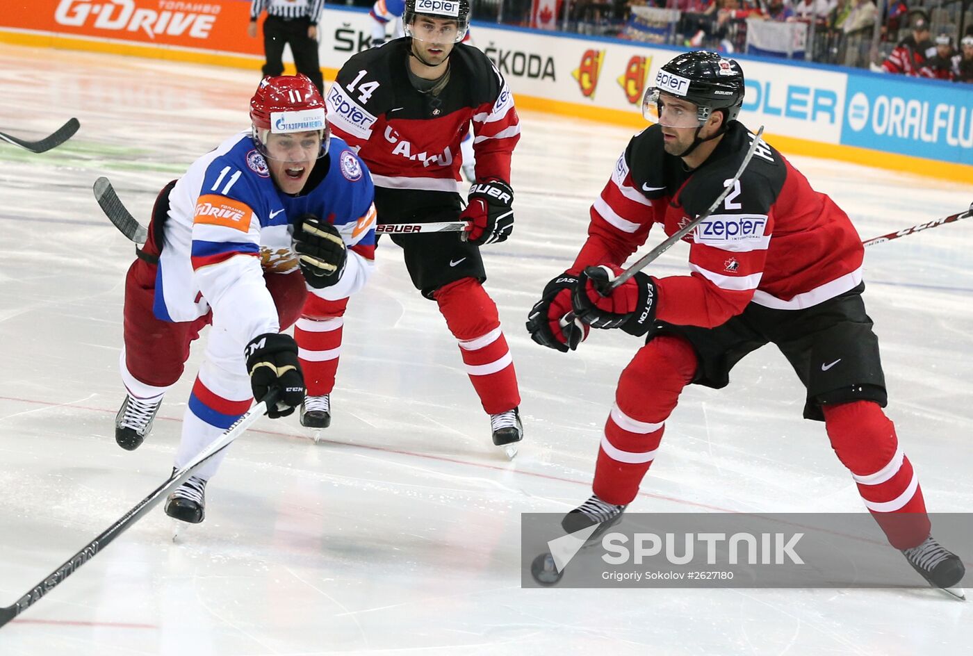 2015 IIHF World Championship. Finals. Canada vs. Russia