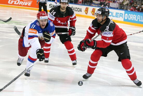 2015 IIHF World Championship. Finals. Canada vs. Russia