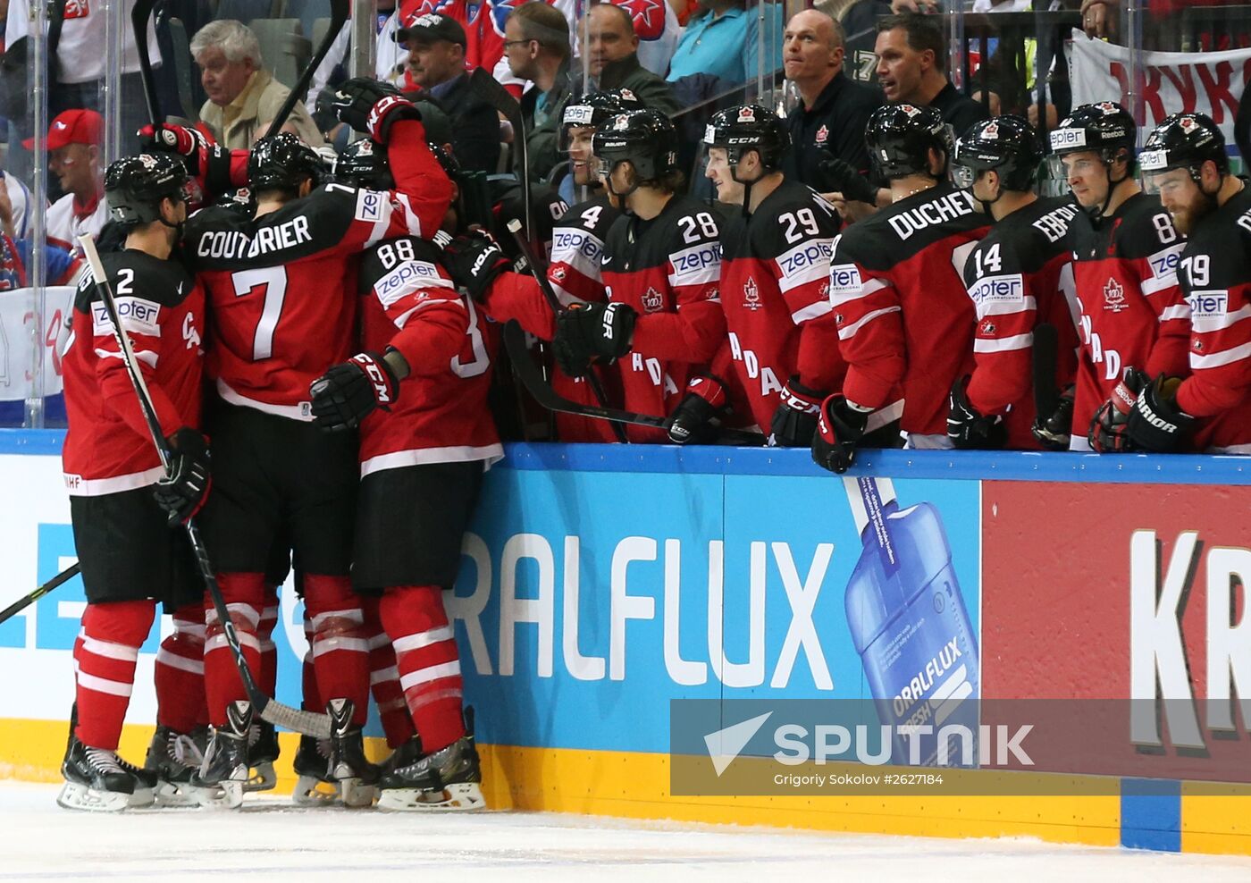 2015 IIHF World Championship. Finals. Canada vs. Russia