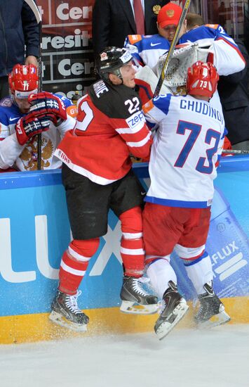2015 IIHF World Championship. Finals. Canada vs. Russia