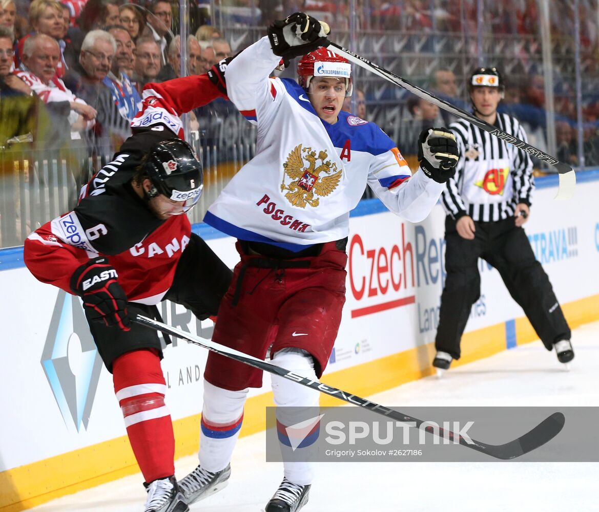 2015 IIHF World Championship. Finals. Canada vs. Russia