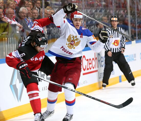 2015 IIHF World Championship. Finals. Canada vs. Russia
