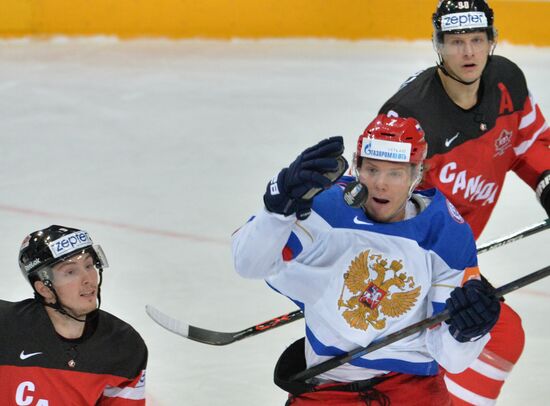 2015 IIHF World Championship. Finals. Canada vs. Russia