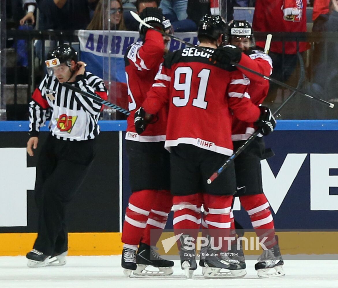 2015 IIHF World Championship. Finals. Canada vs. Russia