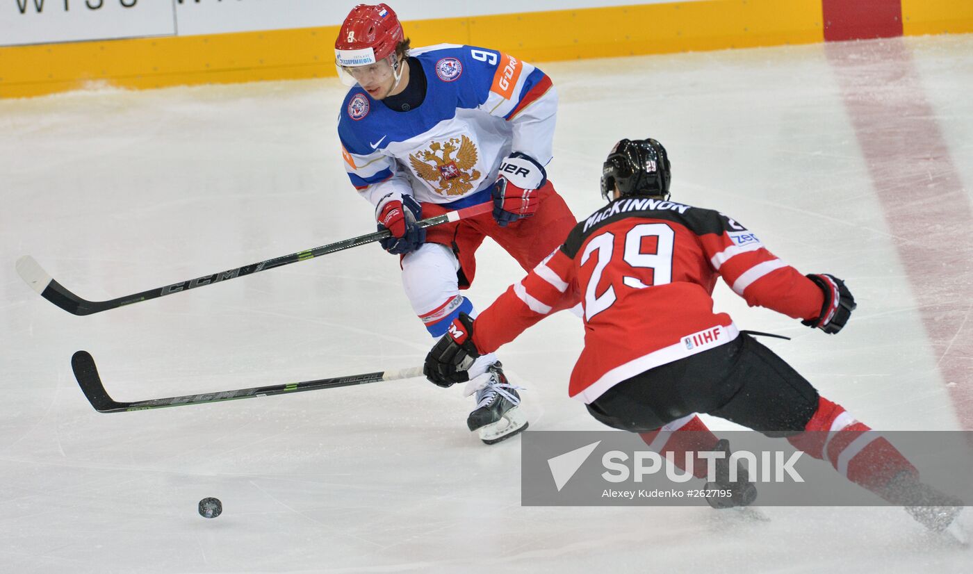 2015 IIHF World Championship. Finals. Canada vs. Russia