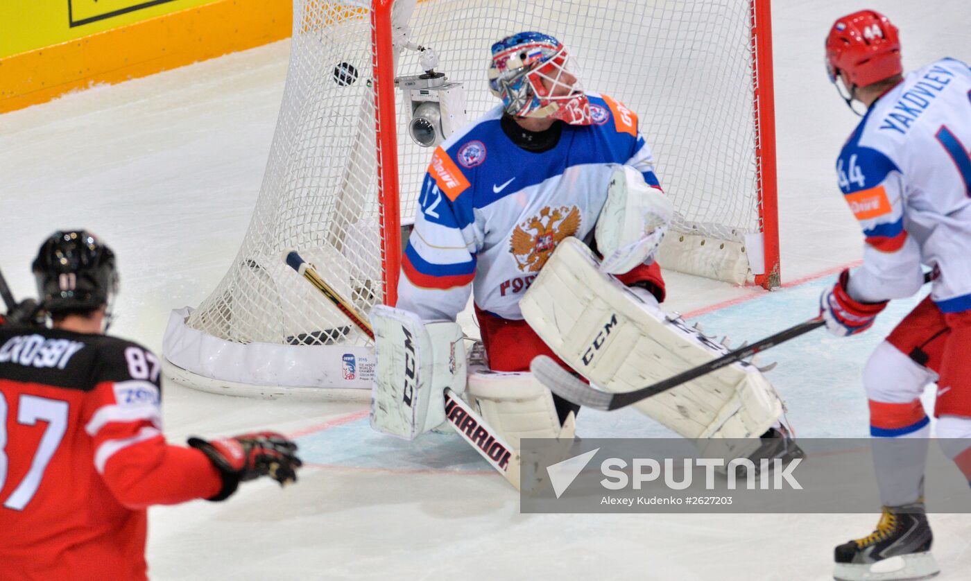 2015 IIHF World Championship. Finals. Canada vs. Russia