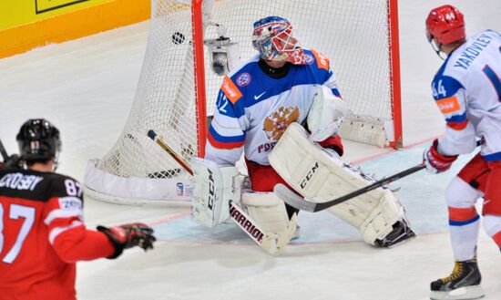 2015 IIHF World Championship. Finals. Canada vs. Russia
