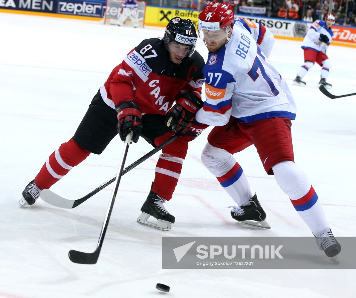 2015 IIHF World Championship. Finals. Canada vs. Russia