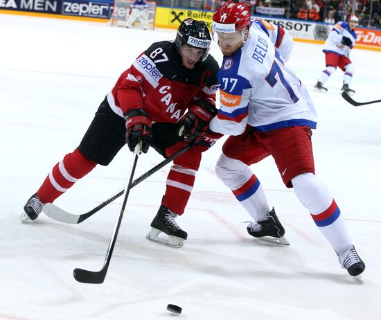 2015 IIHF World Championship. Finals. Canada vs. Russia