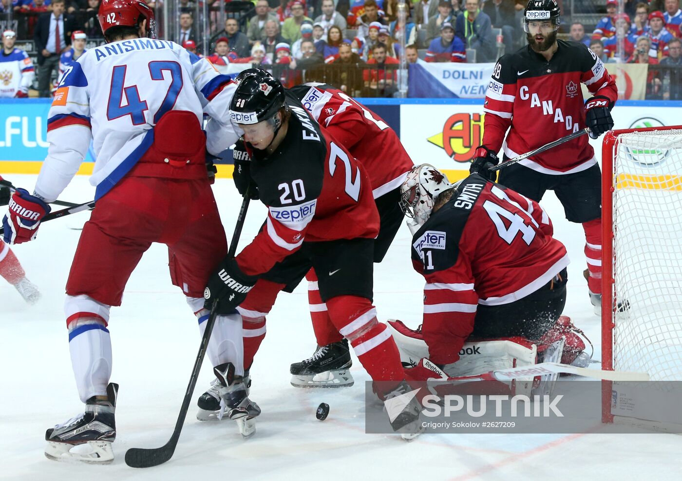 2015 IIHF World Championship. Finals. Canada vs. Russia