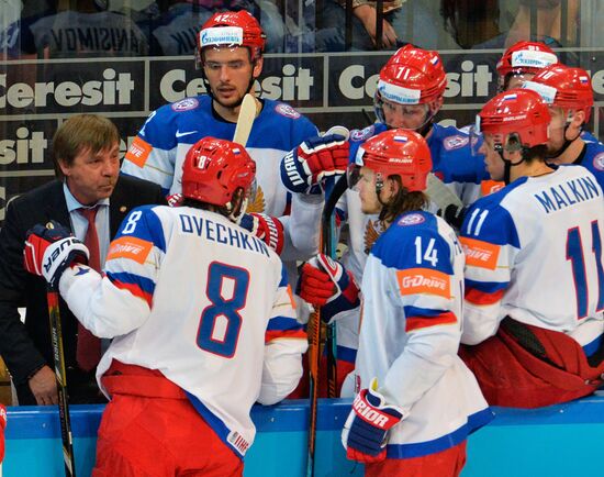2015 IIHF World Championship. Finals. Canada vs. Russia