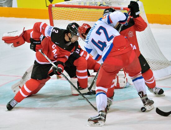 2015 IIHF Ice Hockey World Championship. Finals. Canada vs. Russia