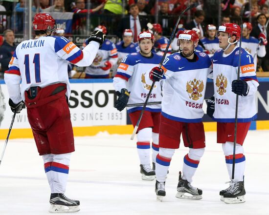 2015 IIHF Ice Hockey World Championship. Finals. Canada vs. Russia