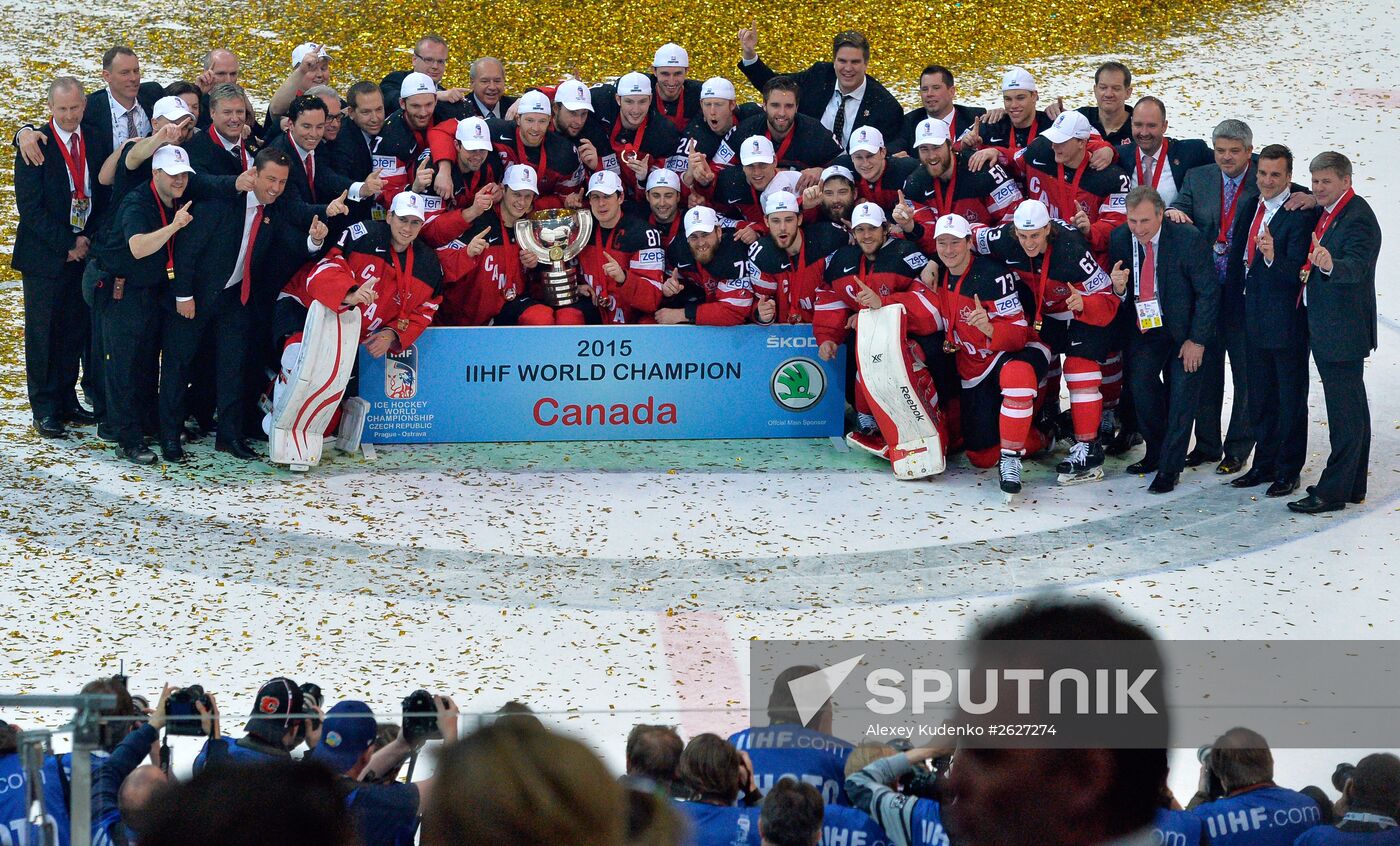 2015 IIHF Ice Hockey World Championship. Finals. Canada vs. Russia