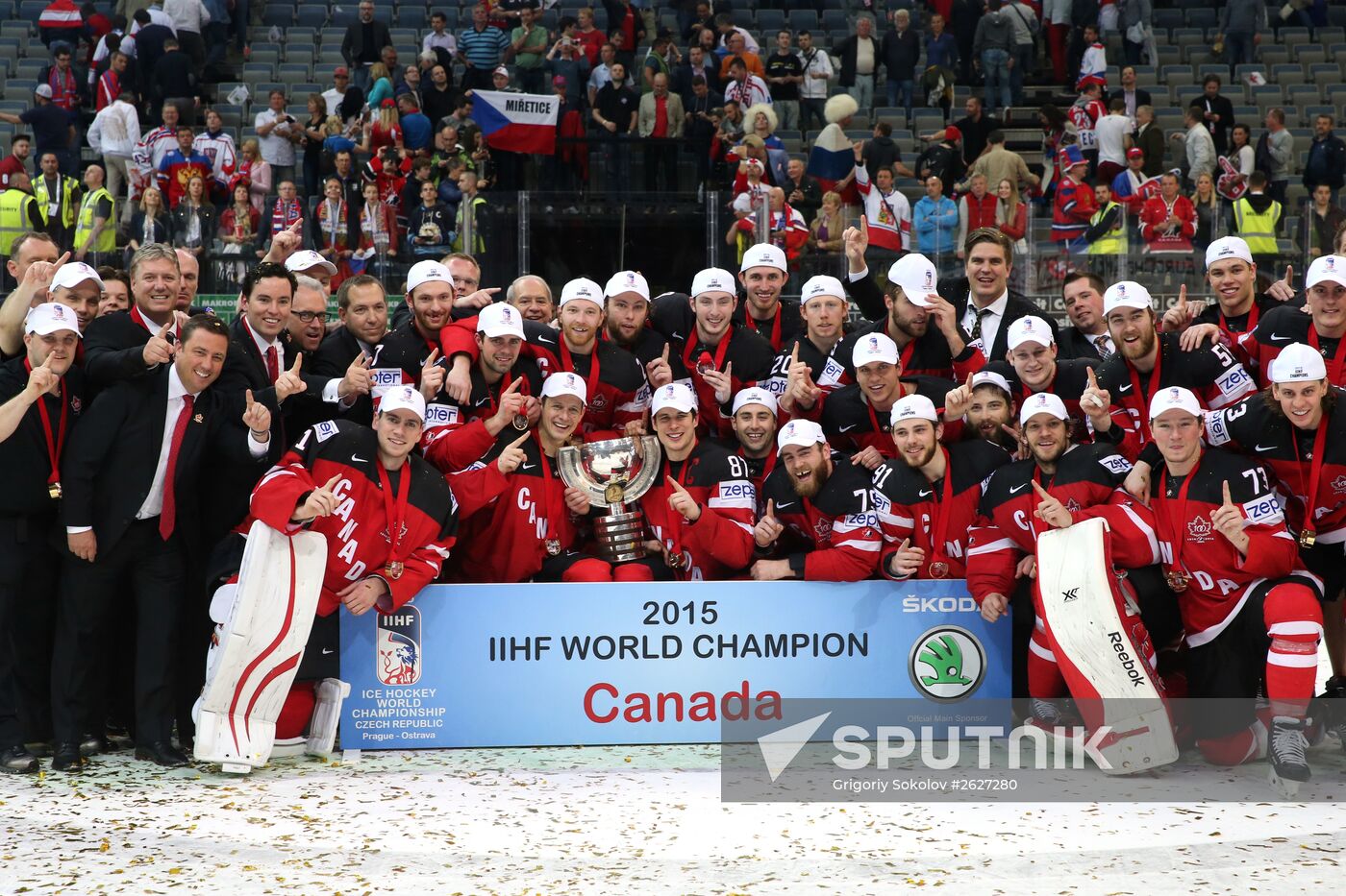 2015 IIHF Ice Hockey World Championship. Finals. Canada vs. Russia