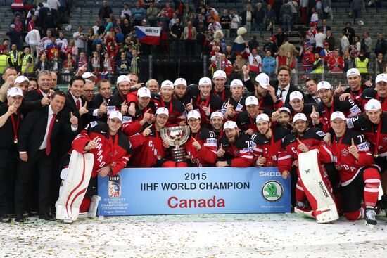 2015 IIHF Ice Hockey World Championship. Finals. Canada vs. Russia