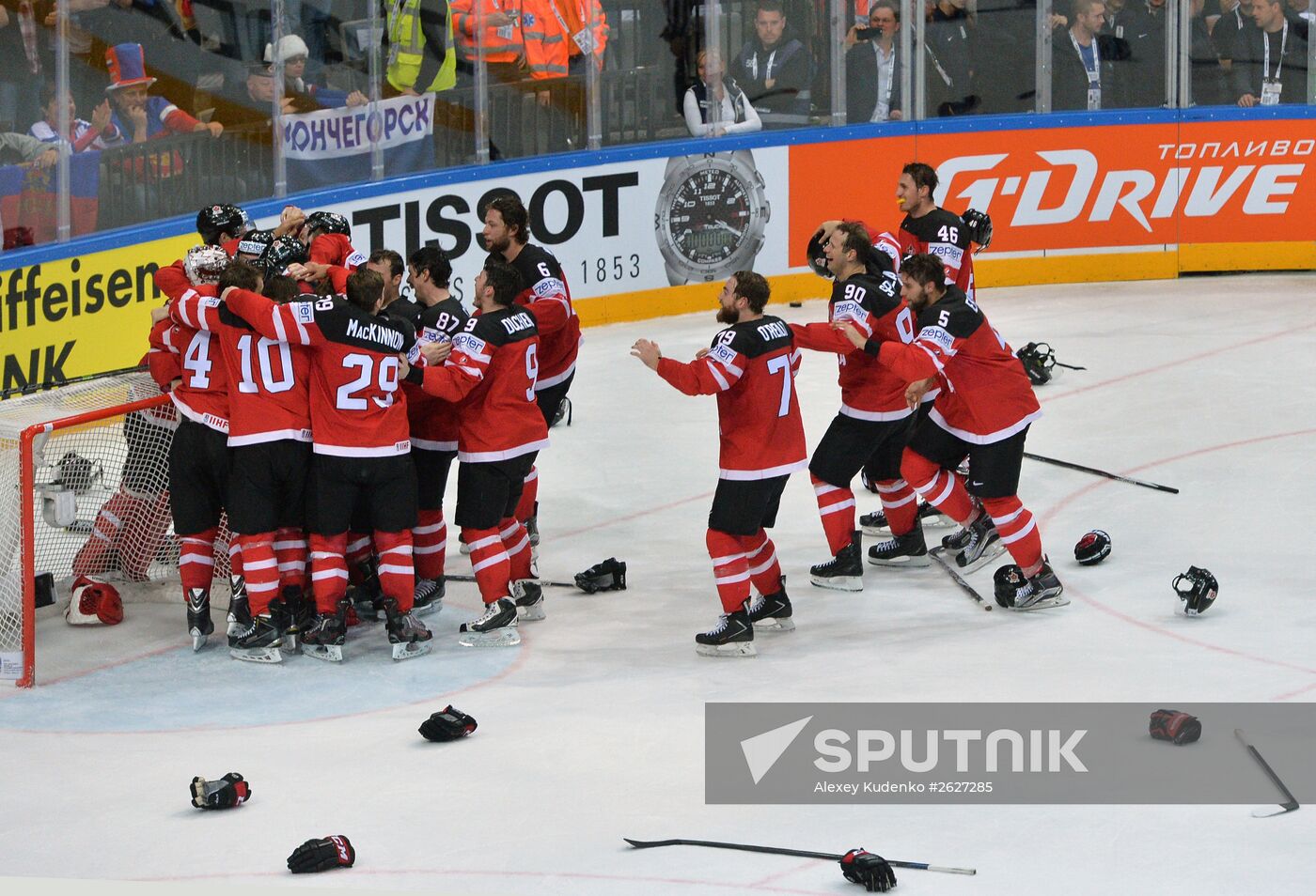 2015 IIHF Ice Hockey World Championship. Finals. Canada vs. Russia