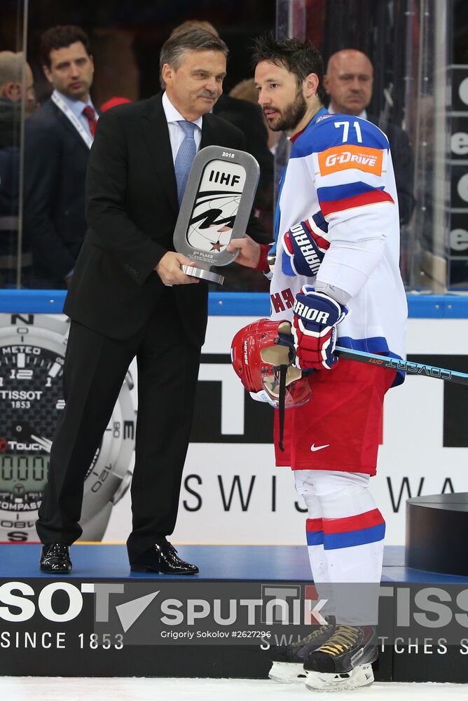 2015 IIHF Ice Hockey World Championship. Finals. Canada vs. Russia