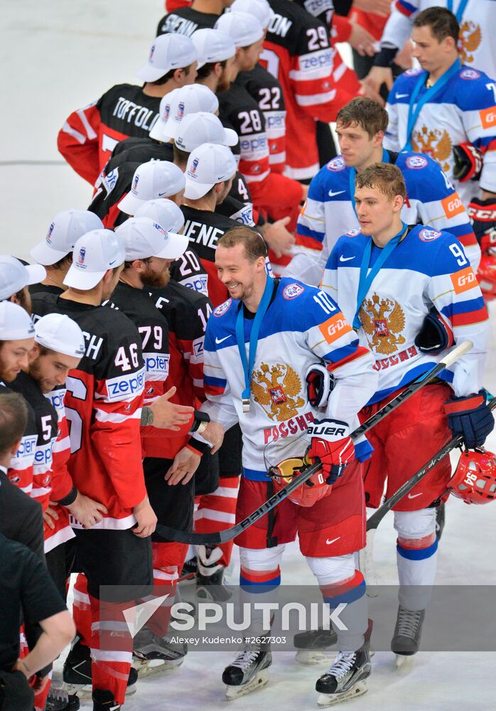 2015 IIHF Ice Hockey World Championship. Finals. Canada vs. Russia
