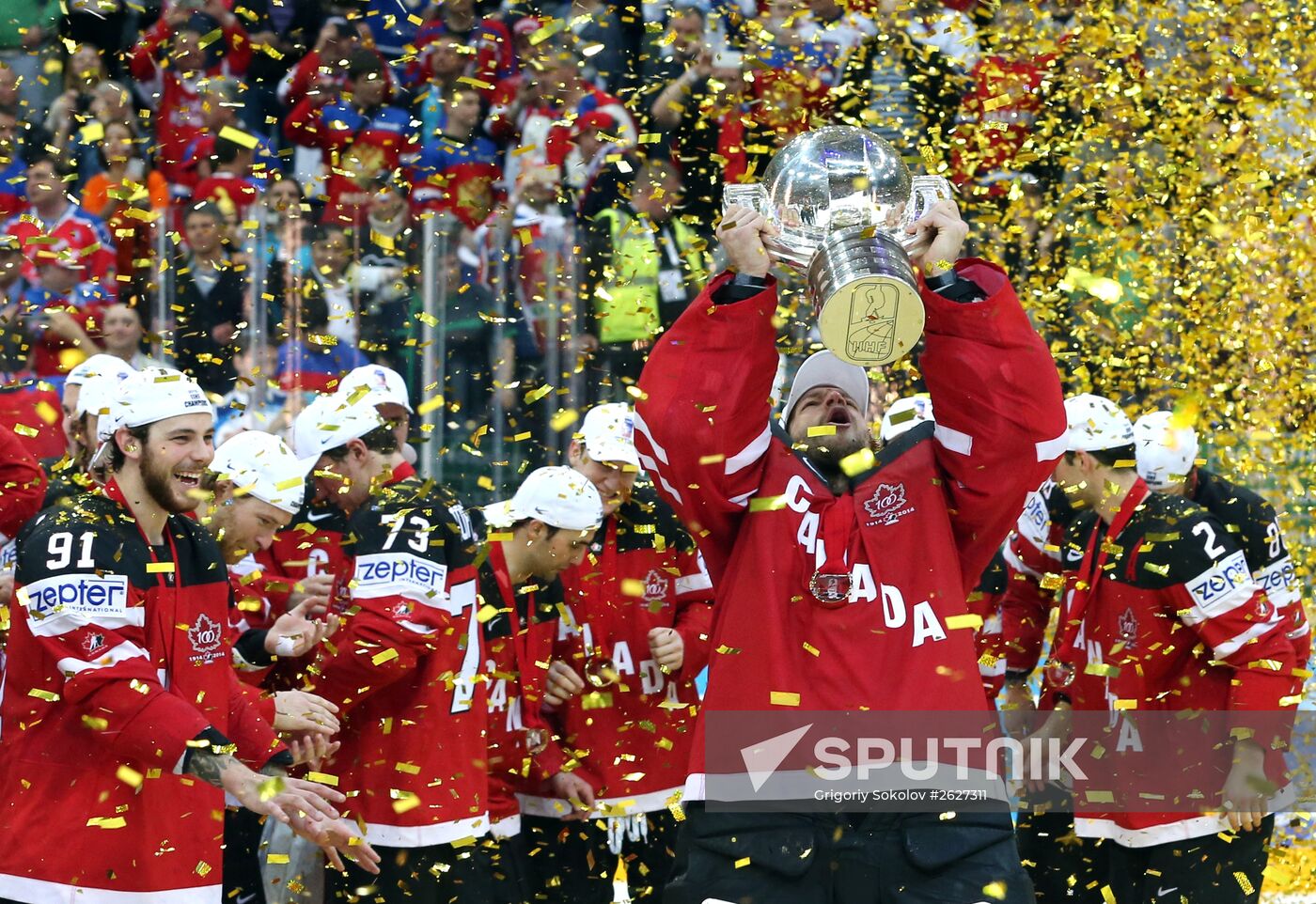 2015 IIHF Ice Hockey World Championship. Finals. Canada vs. Russia