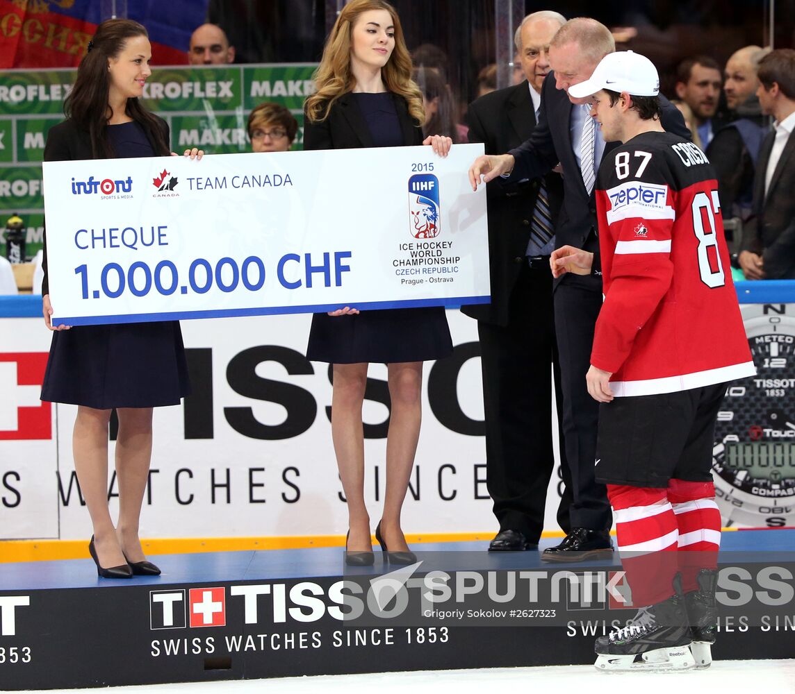 2015 IIHF Ice Hockey World Championship. Finals. Canada vs. Russia