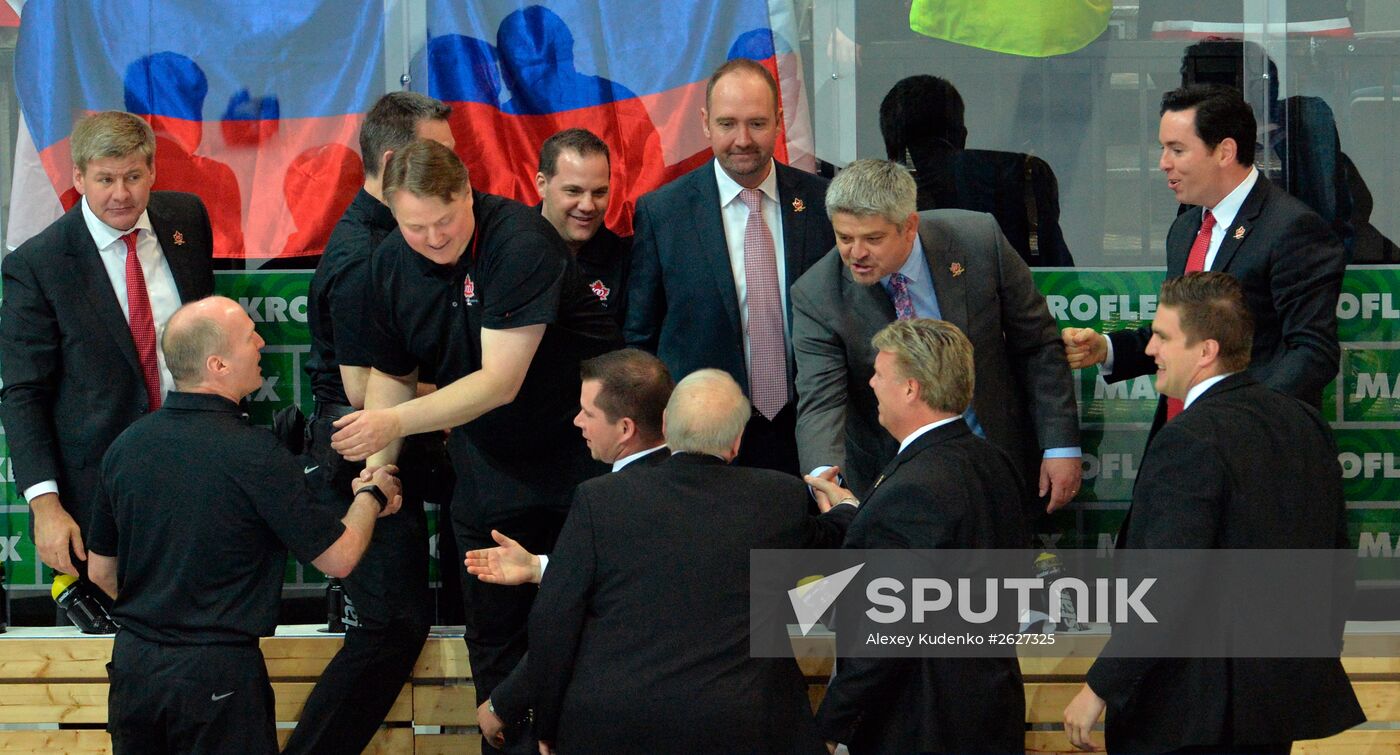 2015 IIHF Ice Hockey World Championship. Finals. Canada vs. Russia
