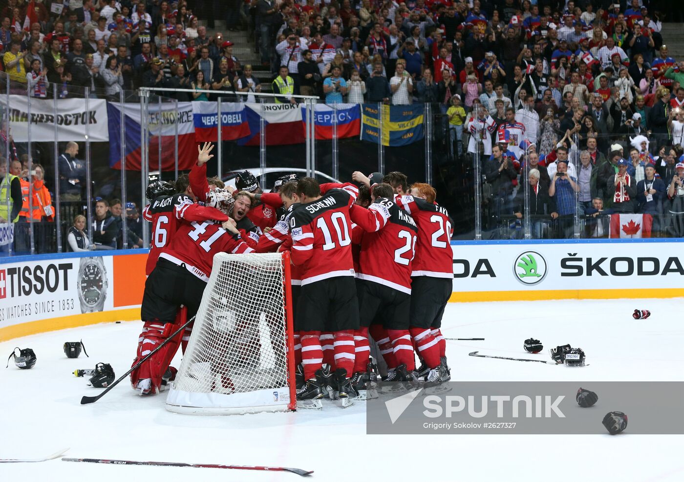 2015 IIHF Ice Hockey World Championship. Finals. Canada vs. Russia