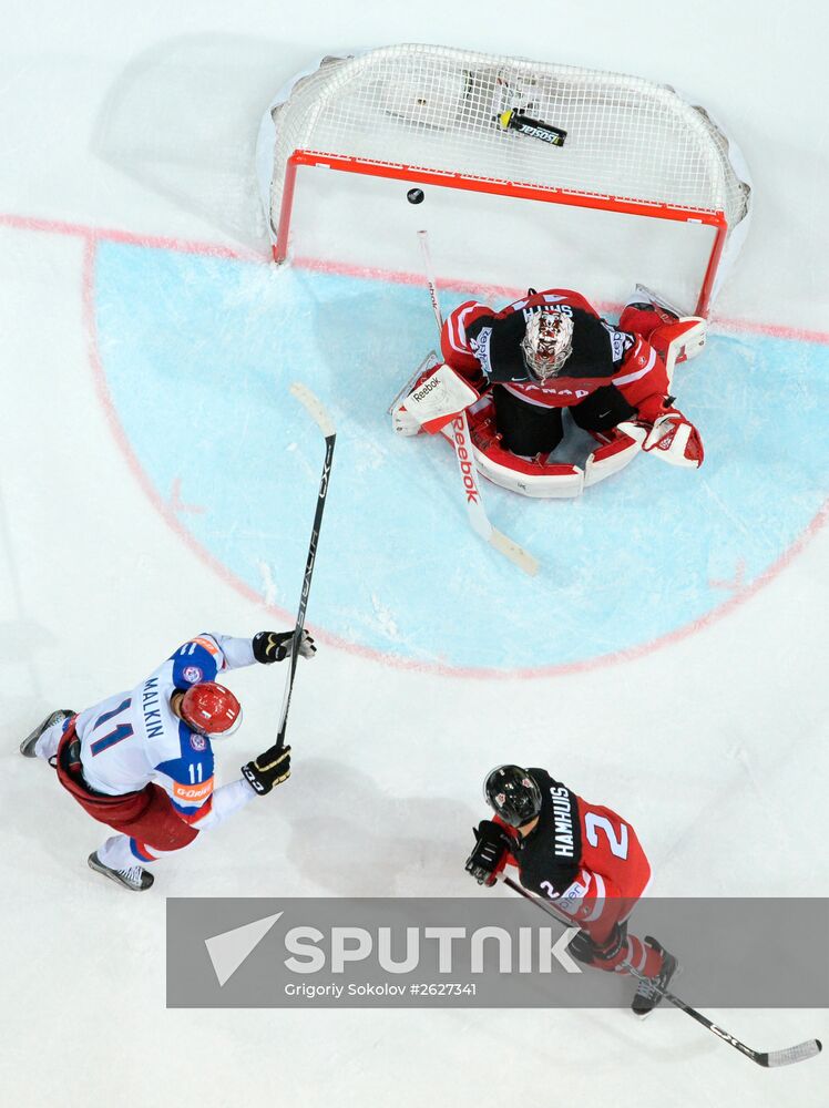 2015 IIHF Ice Hockey World Championship. Finals. Canada vs. Russia