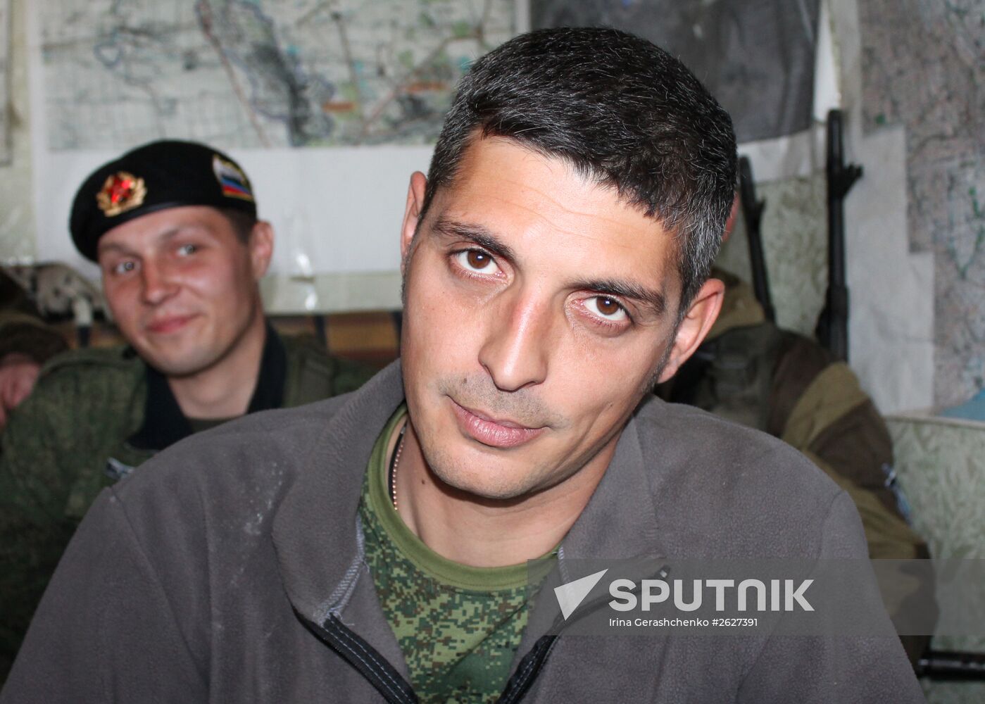 Donetsk People's Republic's militia man, call sign Givi