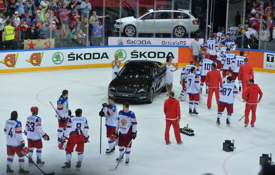 2015 IIHF World Championship. Finals. Canada vs. Russia