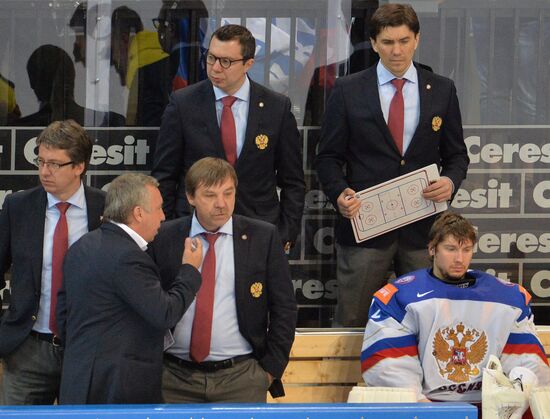 2015 IIHF World Championship. Finals. Canada vs. Russia