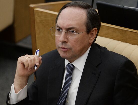 Plenary meeting of the State Duma of the Russian Federation